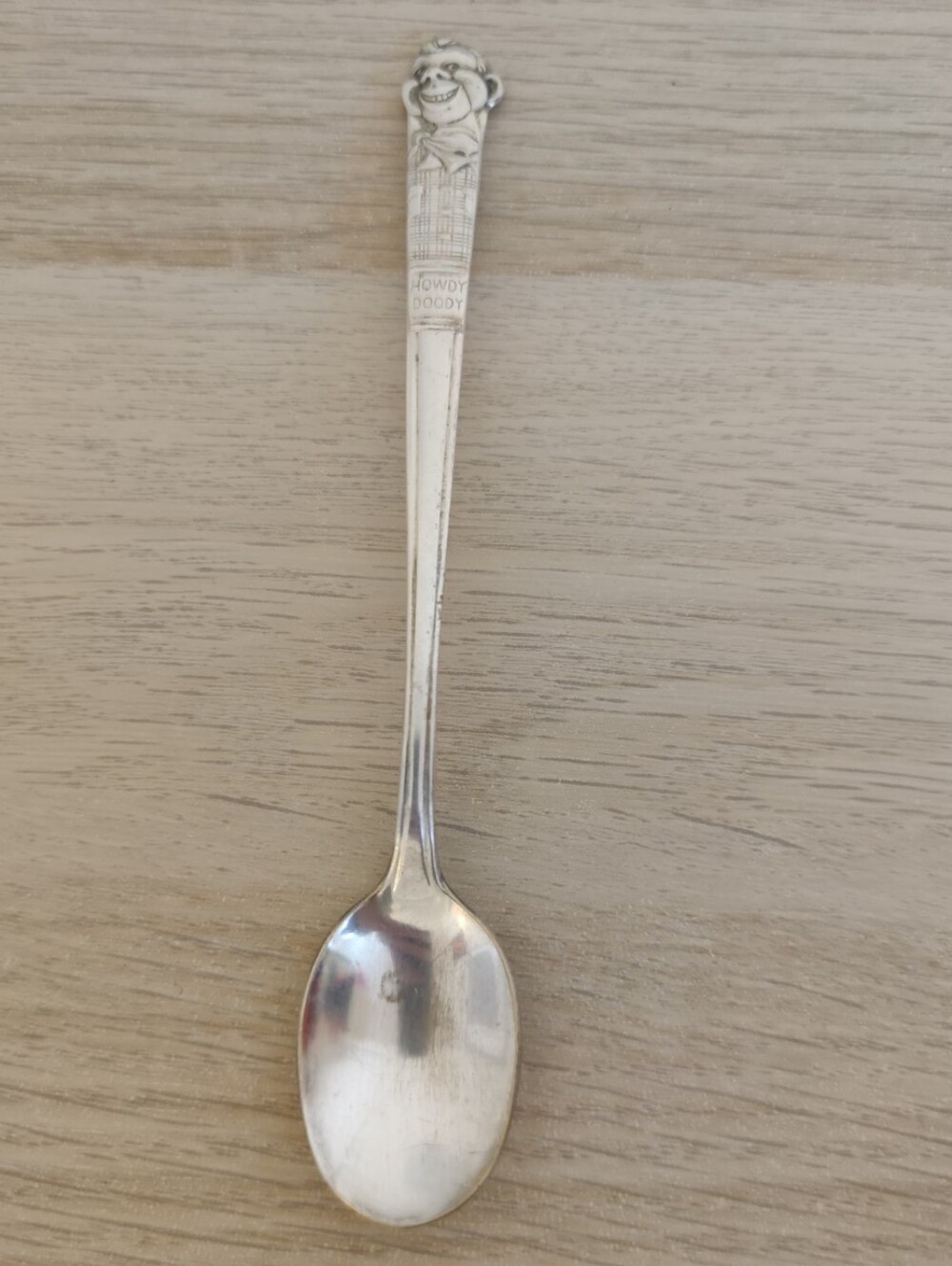 Howdy Doody Silver-Plated Collectible Spoon